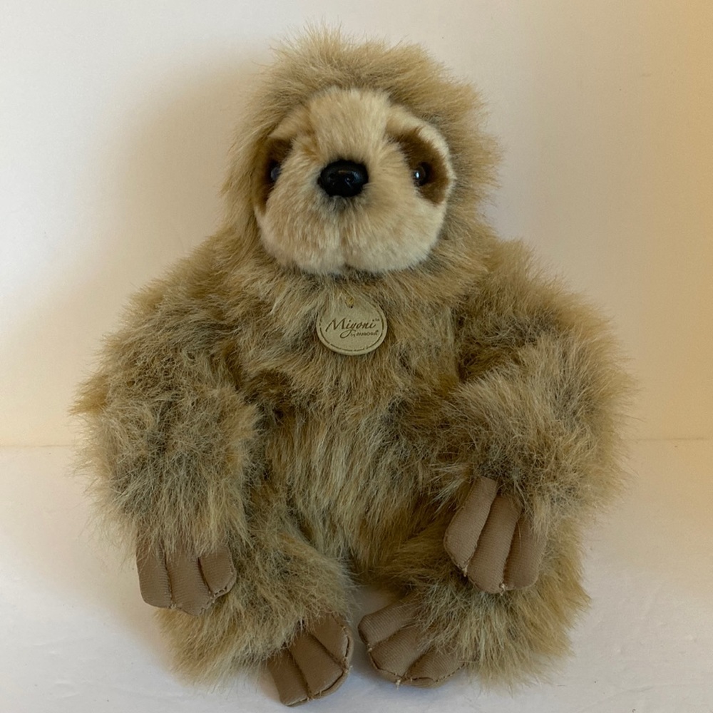 Miyoni by Aurora Sloth Plush Stuffed Toy 8”